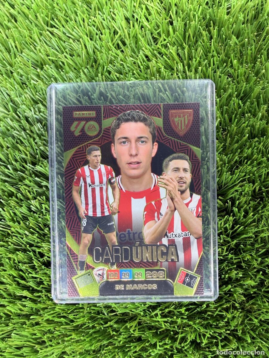 Cromos de F&uacute;tbol: De Marcos Card &Uacute;nica Athletic Club Adrenalyn XL 25 26