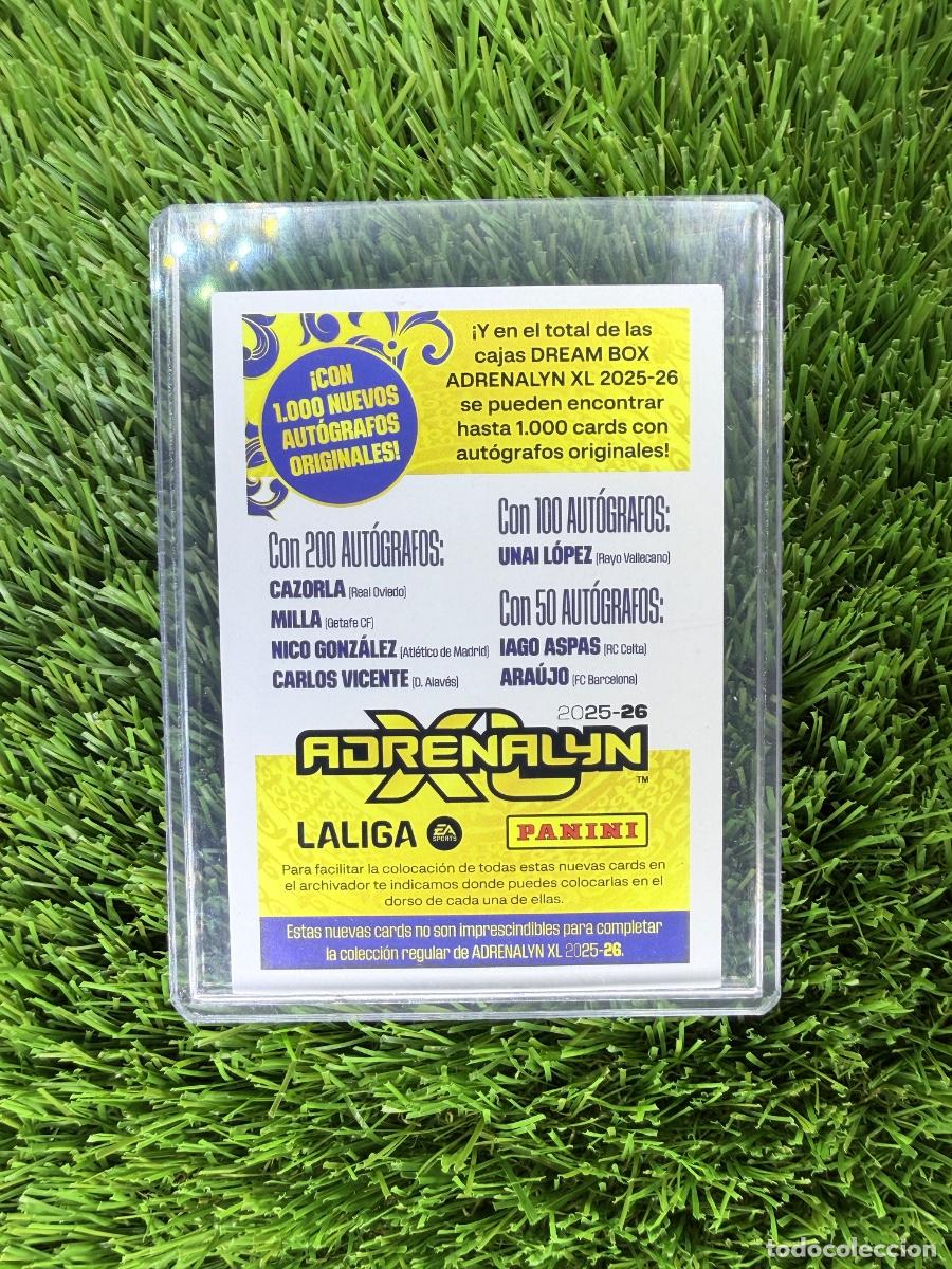 Cromos de F&uacute;tbol: Papel Dreambox Adrenalyn XL 25 26