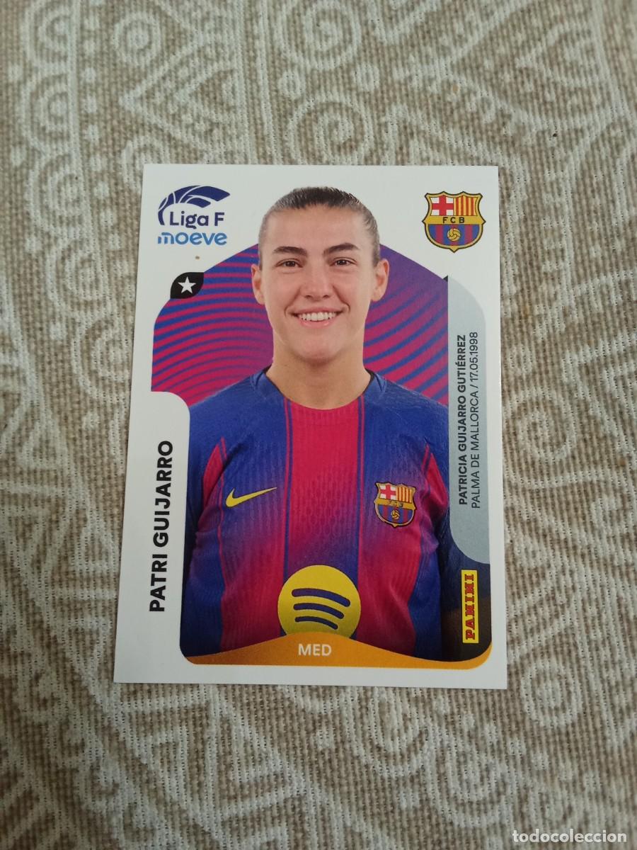 Cromos de F&uacute;tbol: 92 Patri guijarro FC Barcelona liga F moeve 2025-26