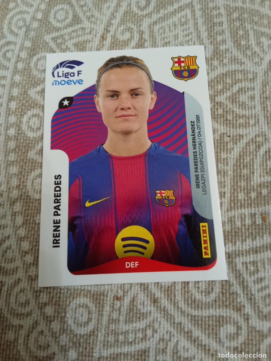 Cromos de F&uacute;tbol: 88 Irene paredes FC Barcelona liga F moeve 2025-26