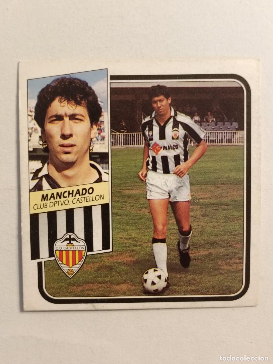Cromos de F&uacute;tbol: MANCHADO C.D. CASTELLON LIGA 89/90 ESTE
