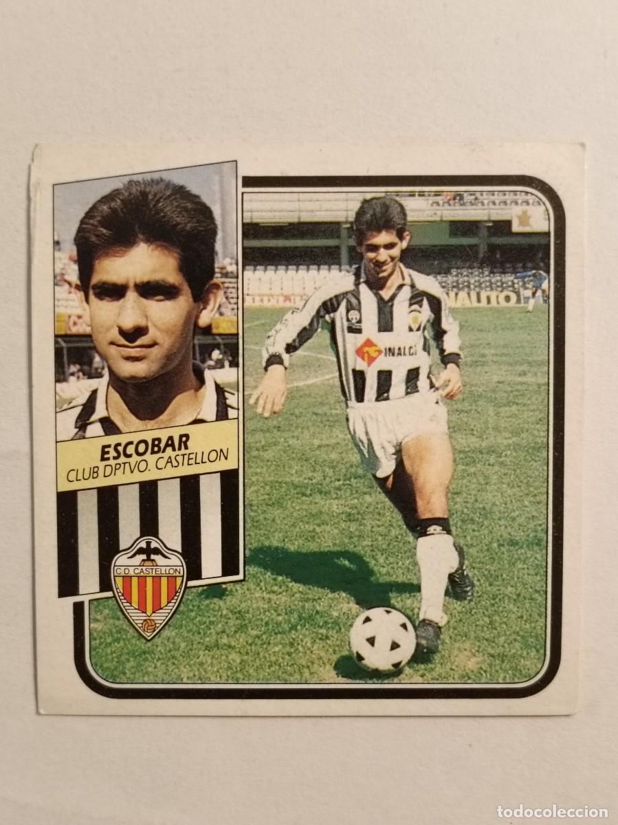 Cromos de F&uacute;tbol: ESCOBAR C.D. CASTELLON LIGA 89/90 ESTE