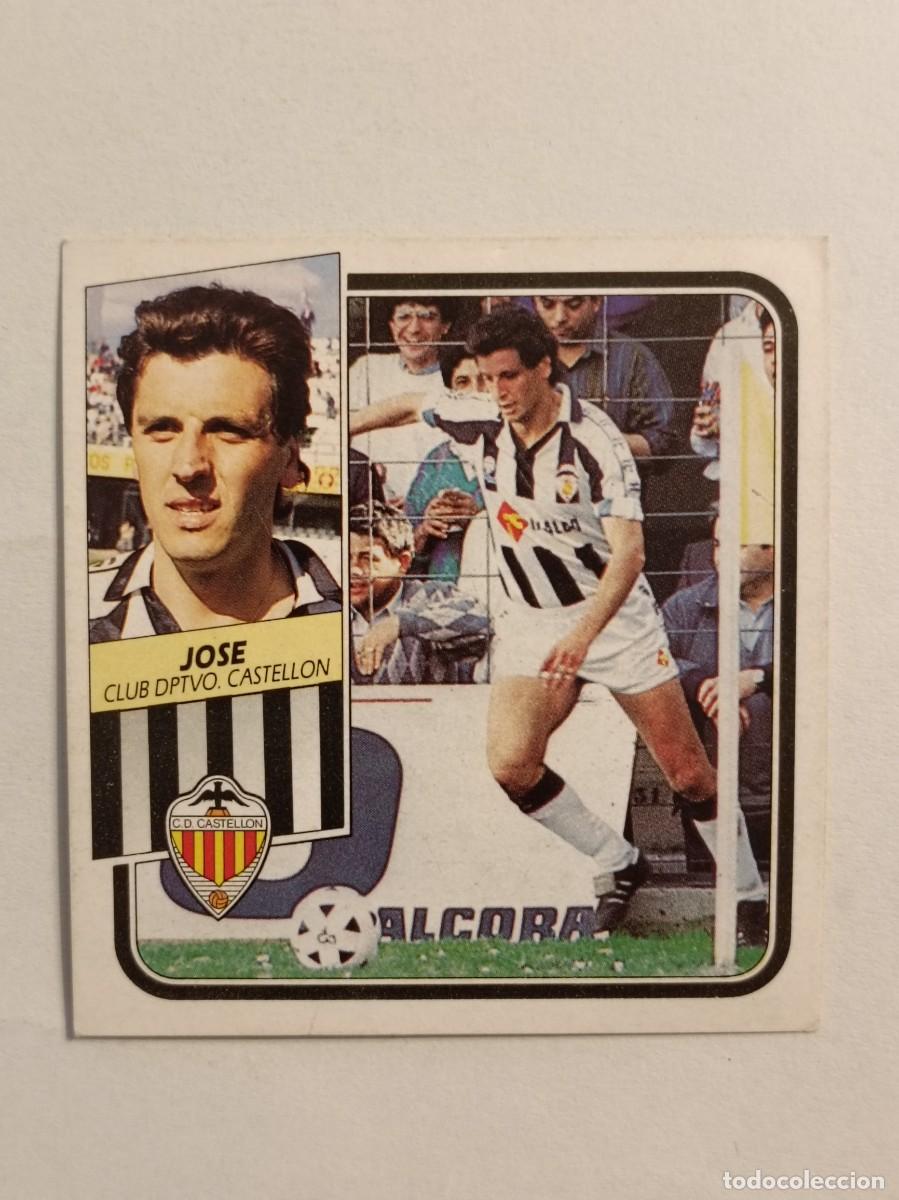 Cromos de F&uacute;tbol: JOSE C.D. CASTELLON LIGA 89/90 ESTE