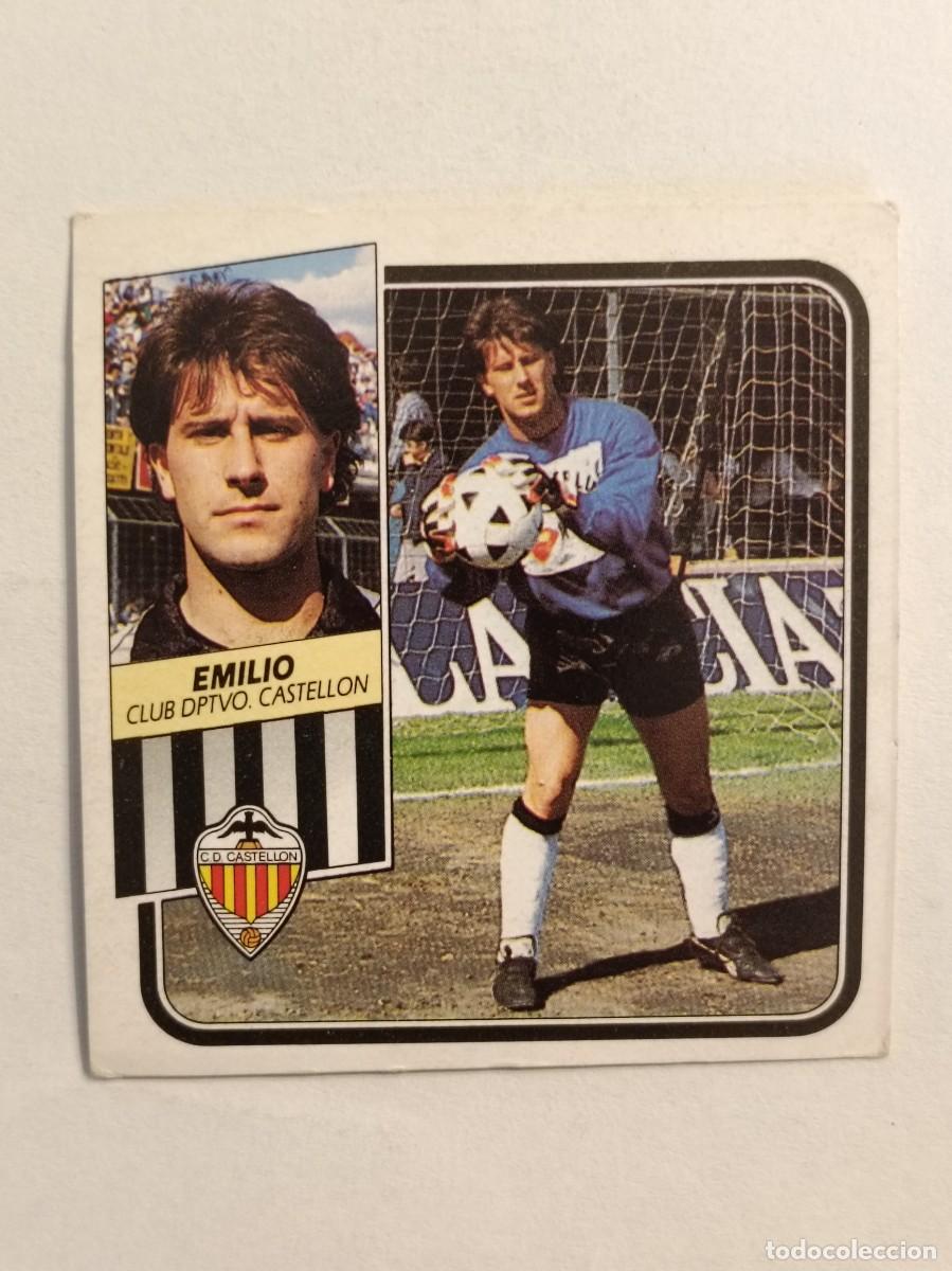 Cromos de F&uacute;tbol: EMILIO C.D. CASTELLON LIGA 89/90 ESTE