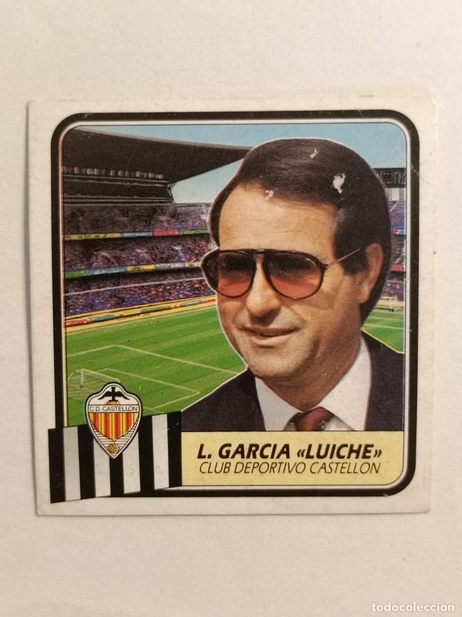 Cromos de F&uacute;tbol: LUICHE C.D. CASTELLON LIGA 89/90 ESTE