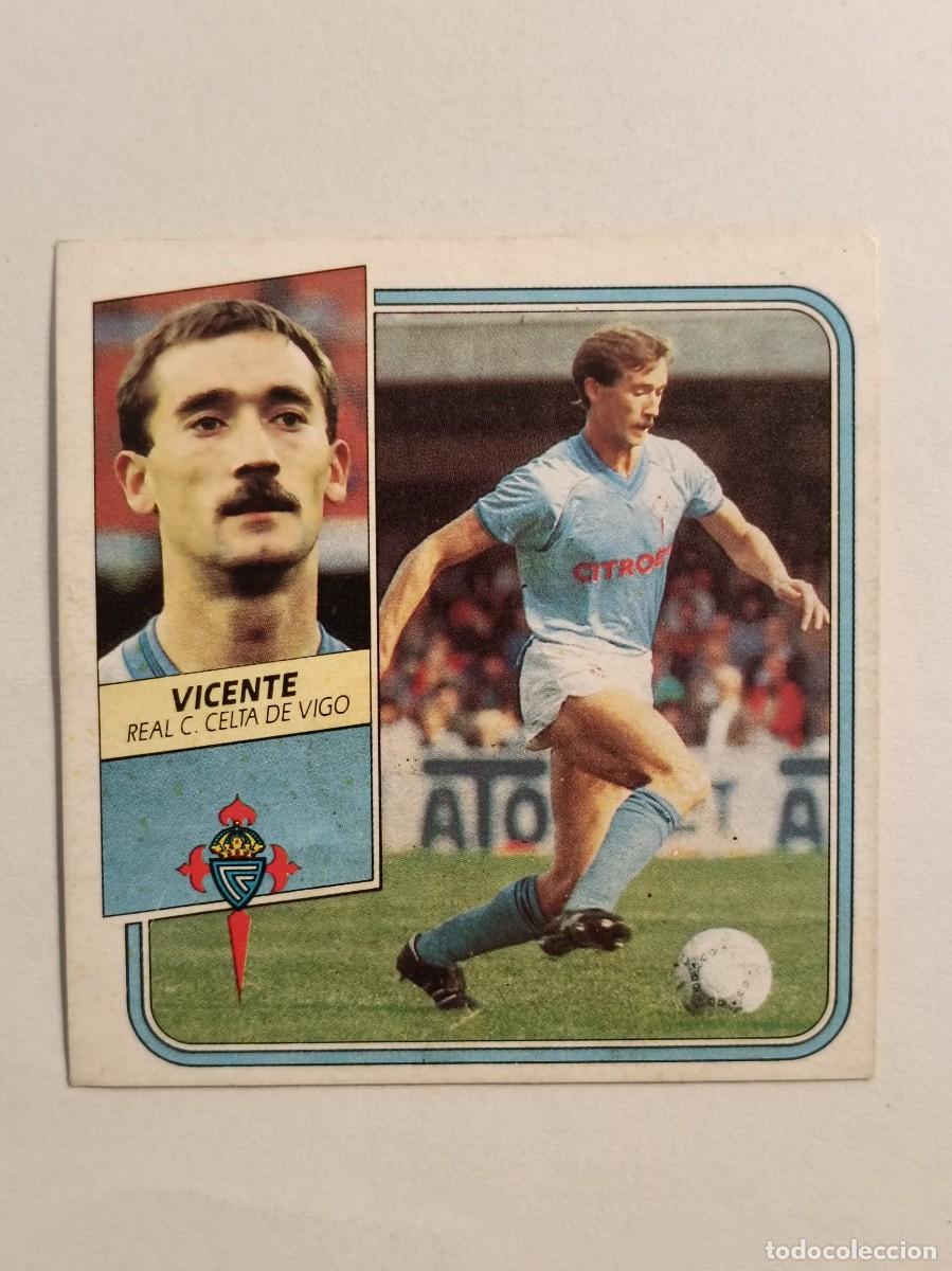 Cromos de F&uacute;tbol: VICENTE CELTA VIGO LIGA 89/90 ESTE