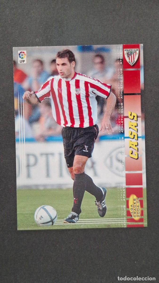 Cromos de F&uacute;tbol: L2 CASAS ATHLETIC CLUB DE BILBAO 22 BIS NUEVA FICHA PANINI MEGACRACKS 2004 2005 04 05