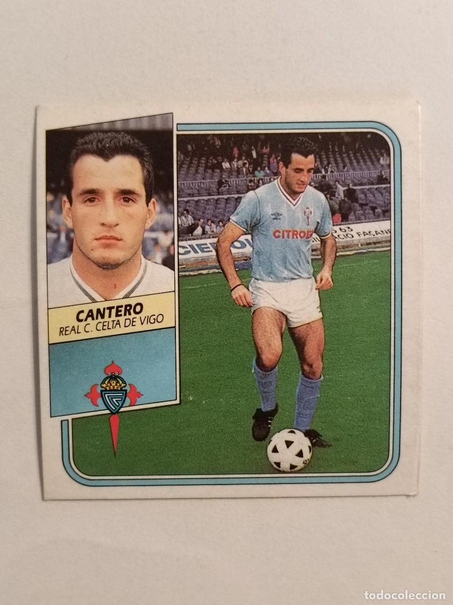 Cromos de F&uacute;tbol: CANTERO CELTA VIGO LIGA 89/90 ESTE