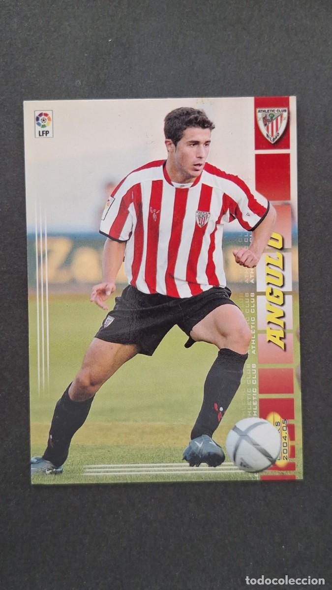 Cromos de F&uacute;tbol: L2 ANGULO ATHLETIC CLUB DE BILBAO 33 BIS NUEVA FICHA PANINI MEGACRACKS 2004 2005 04 05