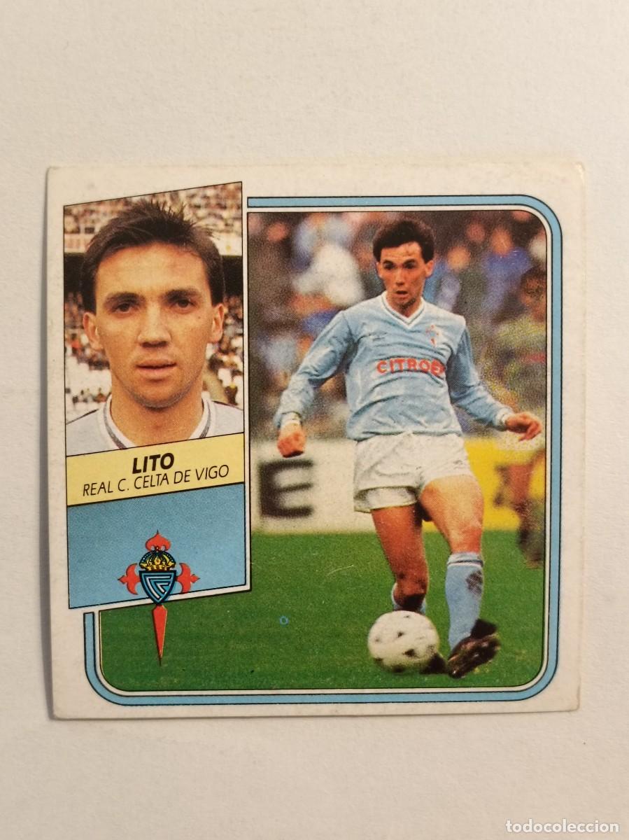Cromos de F&uacute;tbol: LITO CELTA VIGO LIGA 89/90 ESTE