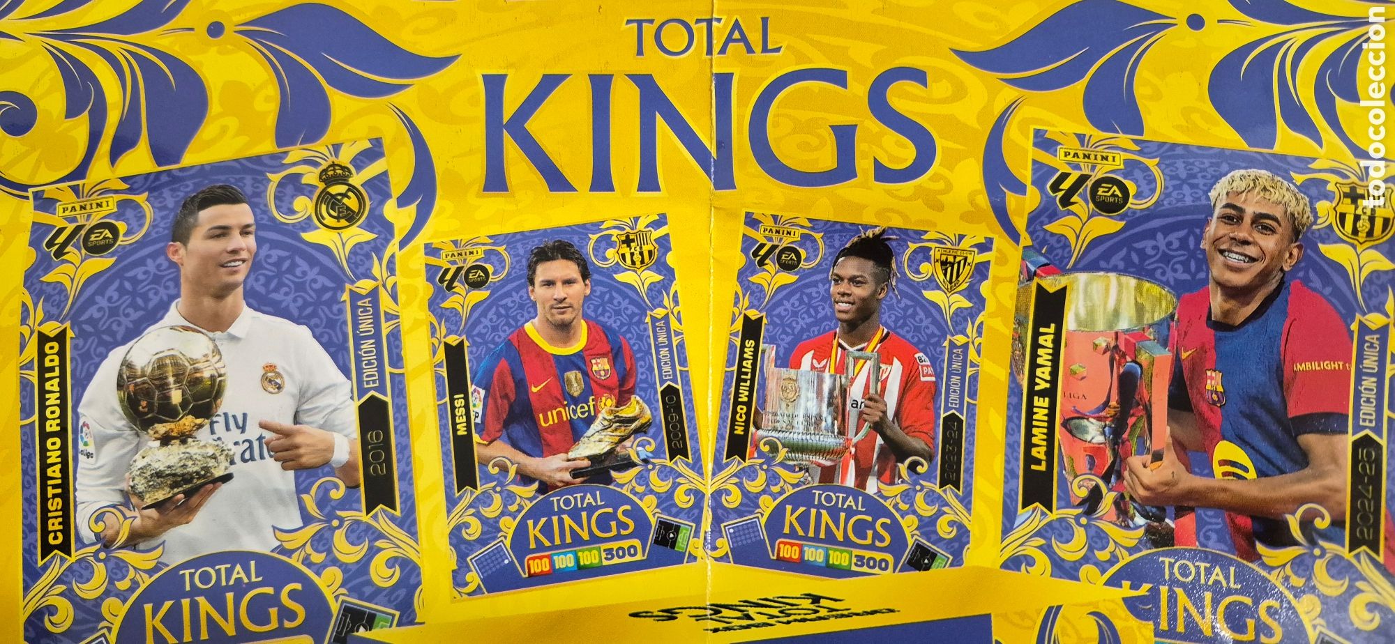 Cromos de f&uacute;tbol: CAJA TOTAL KINGS SIN ABRIR - Foto 2