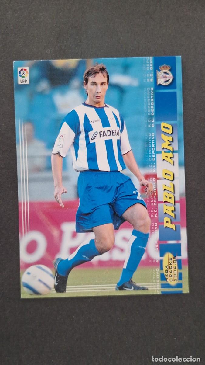 Football Stickers: L2 PABLO AMO DEPORTIVO DE LA CORU&Ntilde;A 94 BIS NUEVA FICHA PANINI MEGACRACKS 2004 2005 04 05