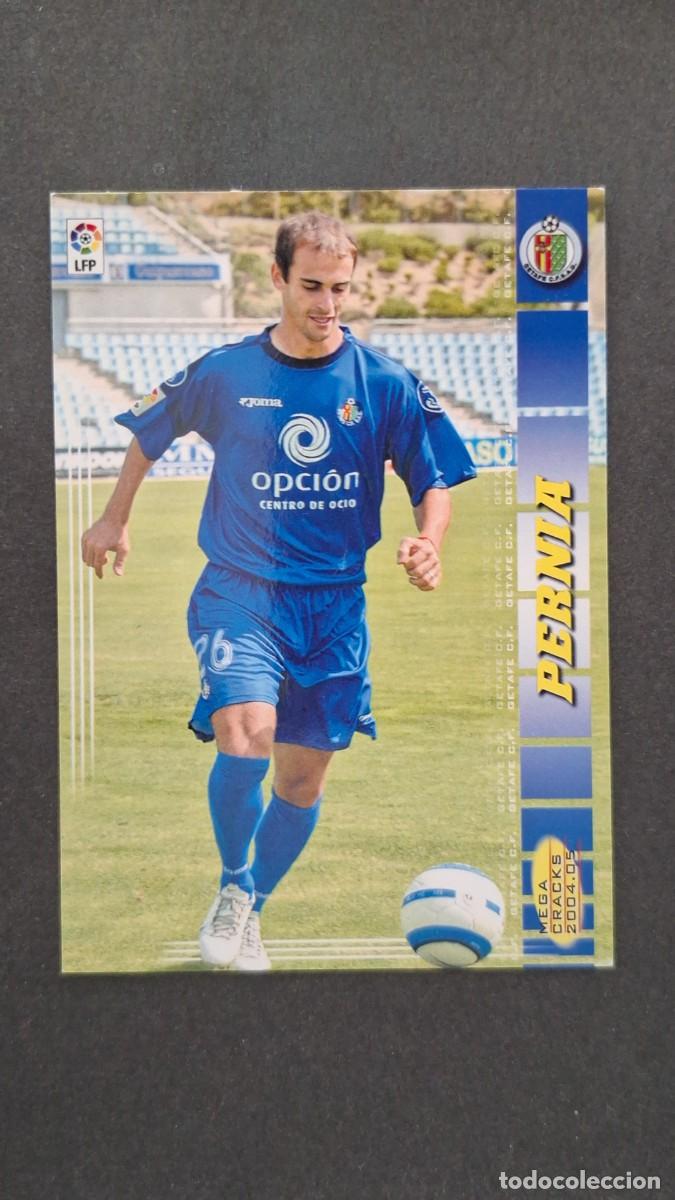 Cromos de F&uacute;tbol: L2 PERNIA GETAFE C. F. 134 BIS NUEVA FICHA PANINI MEGACRACKS 2004 2005 04 05