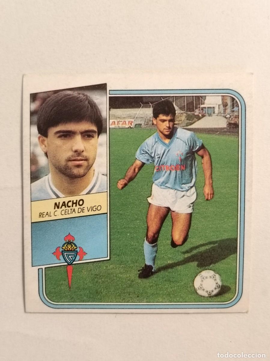 Cromos de F&uacute;tbol: NACHO CELTA VIGO LIGA 89/90 ESTE