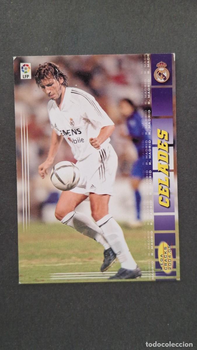 Cromos de F&uacute;tbol: L2 CELADES REAL MADRID 172 BIS NUEVA FICHA PANINI MEGACRACKS 2004 2005 04 05
