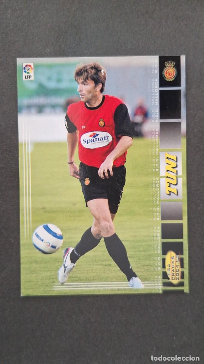 Cromos de F&uacute;tbol: L2 TUNI R. C. D. MALLORCA 210 BIS NUEVA FICHA PANINI MEGACRACKS 2004 2005 04 05