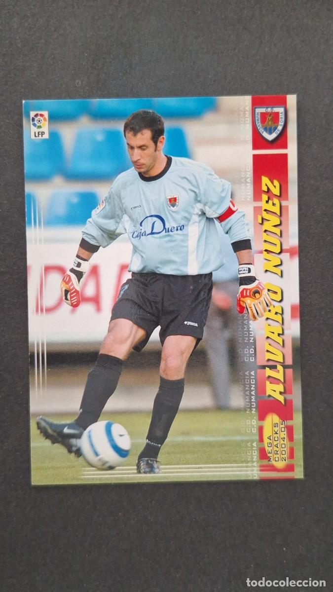 Cartes &agrave; collectionner de Football: L2 ALVARO NU&Ntilde;EZ C. D. NUMANCIA 219 BIS NUEVA FICHA PANINI MEGACRACKS 2004 2005 04 05