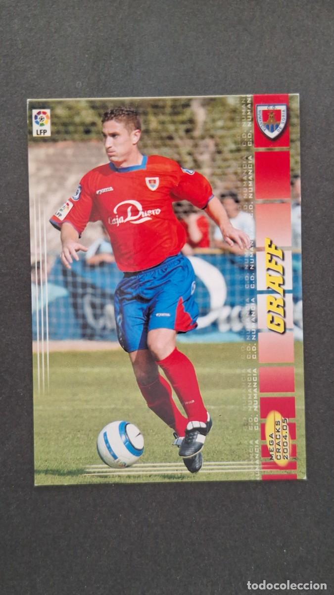 Cartes &agrave; collectionner de Football: L2 GRAFF C. D. NUMANCIA 225 BIS NUEVA FICHA PANINI MEGACRACKS 2004 2005 04 05