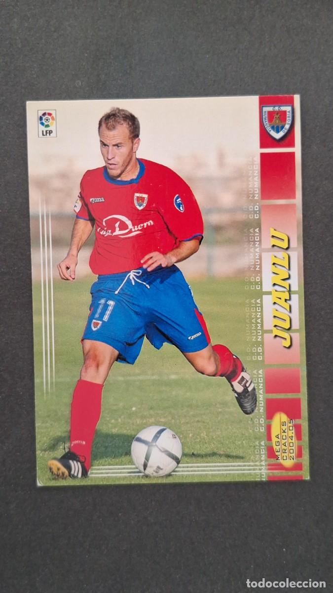 Cartes &agrave; collectionner de Football: L2 JUANLU C. D. NUMANCIA 226 BIS NUEVA FICHA PANINI MEGACRACKS 2004 2005 04 05