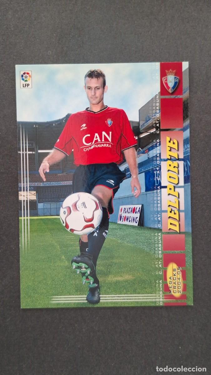 Cromos de F&uacute;tbol: L2 DELPORTE C. A. OSASUNA 244 BIS NUEVA FICHA PANINI MEGACRACKS 2004 2005 04 05