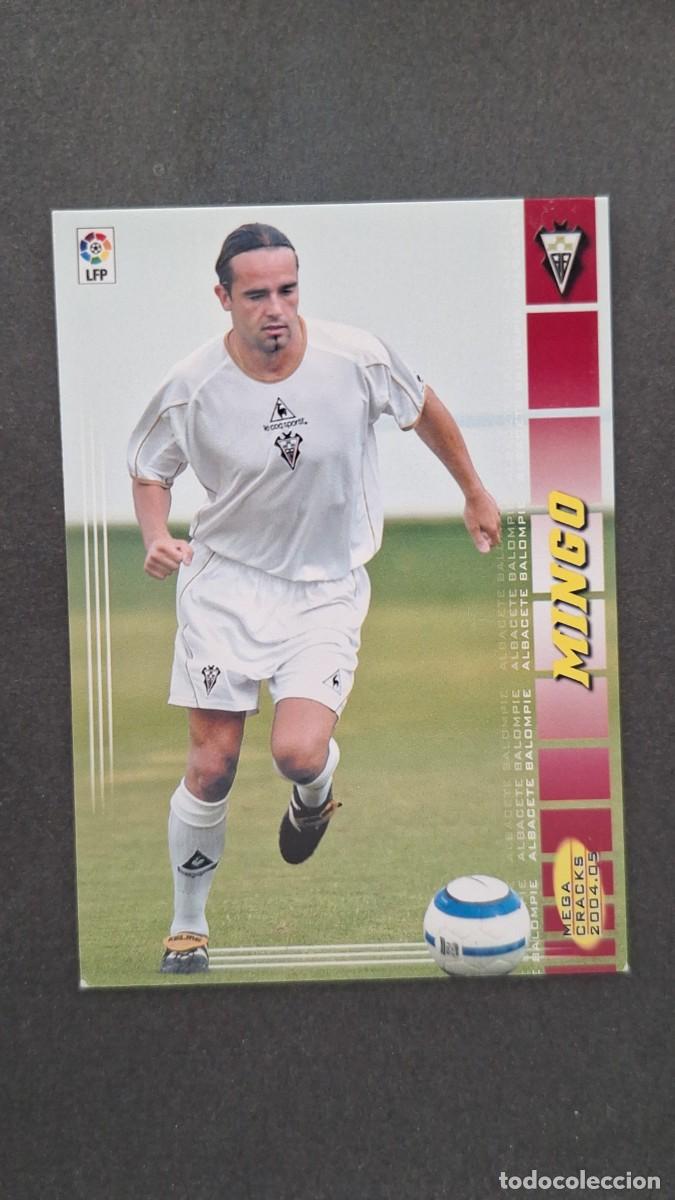 Figurine di Calcio: L2 MINGO ALBACETE BALOMPIE 445 NUEVO FICHAJE PANINI MEGACRACKS 2004 2005 04 05