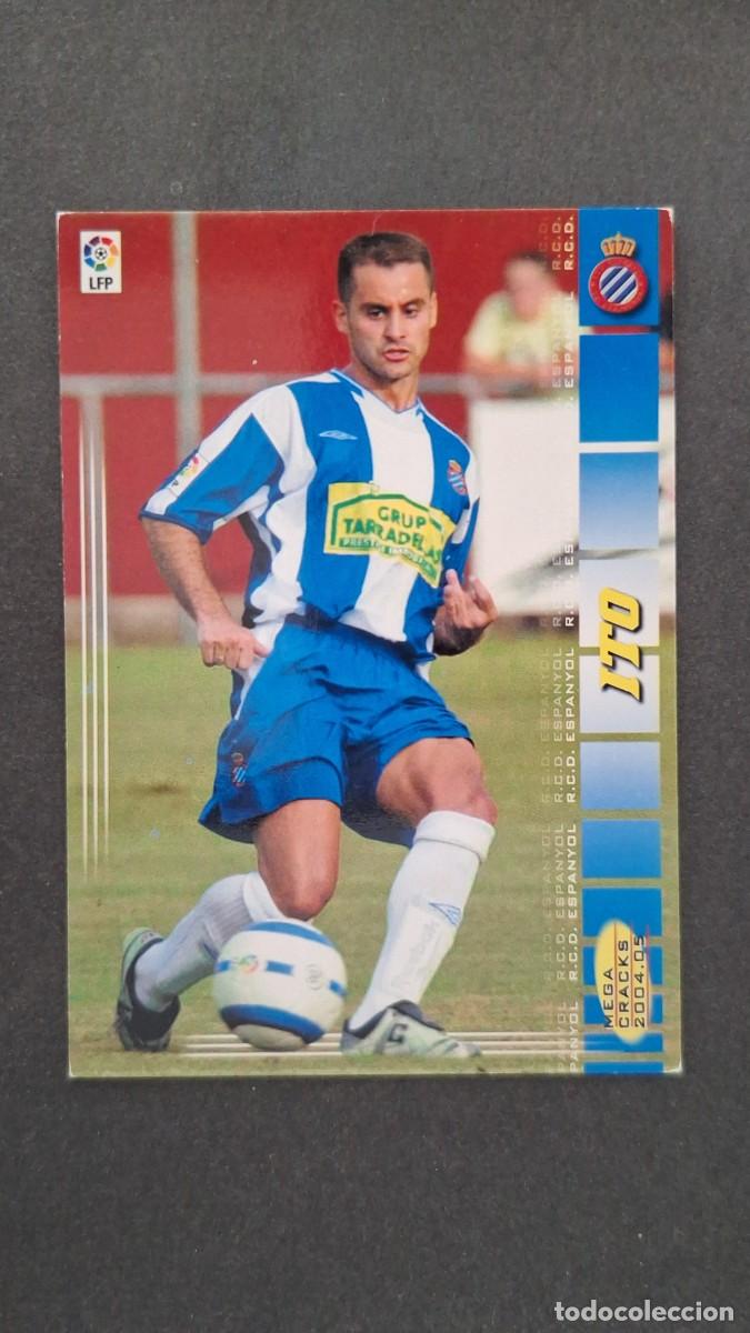 Cromos de Futebol: L2 ITO R. C. D. ESPA&Ntilde;OL 447 NUEVO FICHAJE PANINI MEGACRACKS 2004 2005 04 05