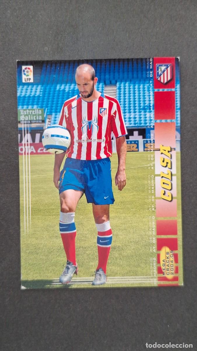 Cromos de F&uacute;tbol: L2 COLSA ATLETICO DE MADRID 448 NUEVO FICHAJE PANINI MEGACRACKS 2004 2005 04 05