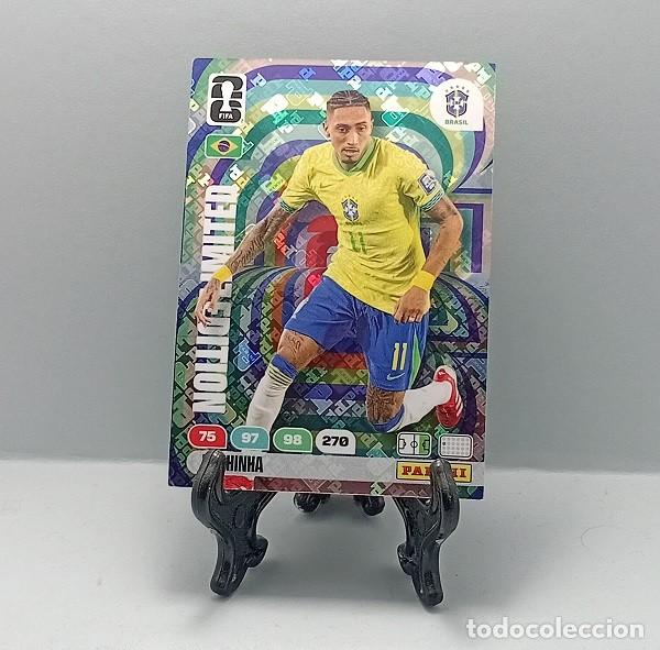 Cromos de F&uacute;tbol: RAPHINHA BRAZIL BRASIL CROMO FICHA CARD ADRENALYN XL PANINI FIFA WORLD CUP 2026 LIMITED EDITION