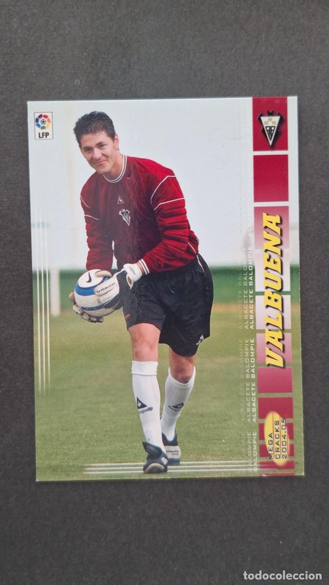 Cromos de F&uacute;tbol: L2 VALBUENA ALBACETE BALOMPIE 458 NUEVO FICHAJE PANINI MEGACRACKS 2004 2005 04 05