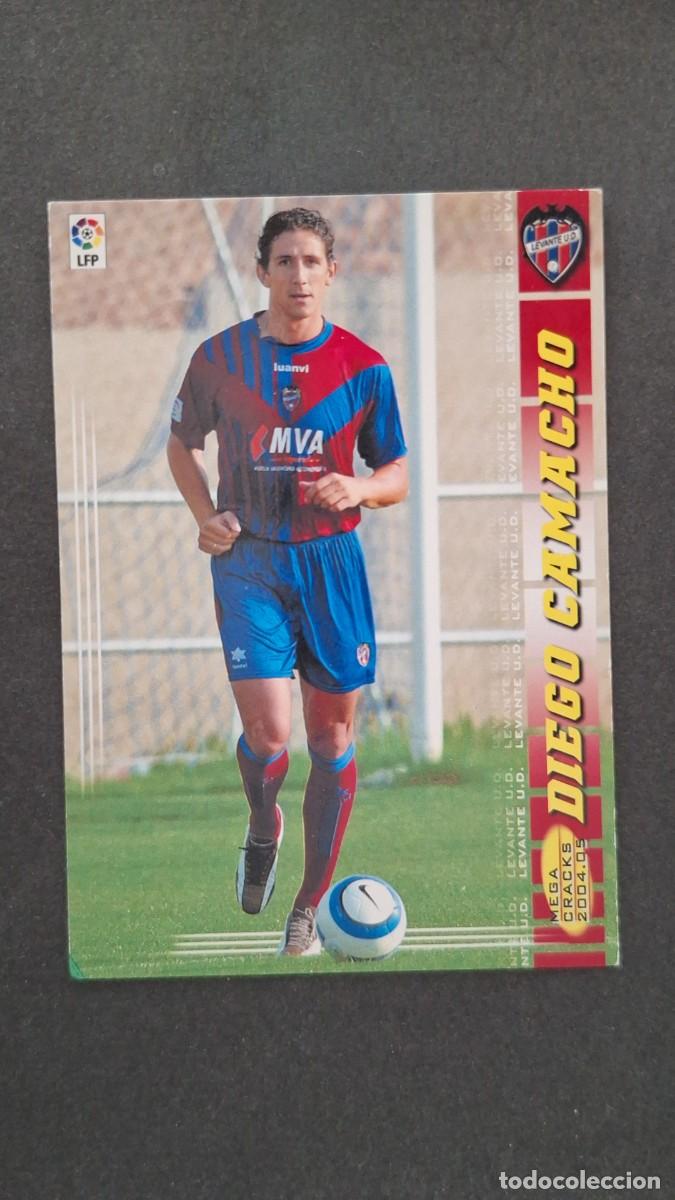 Cromos de F&uacute;tbol: L2 DIEGO CAMACHO LEVANTE U. D. 459 NUEVO FICHAJE PANINI MEGACRACKS 2004 2005 04 05