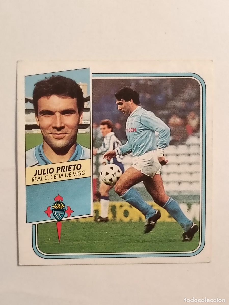 Cromos de F&uacute;tbol: JULIO PRIETO CELTA VIGO LIGA 89/90 ESTE