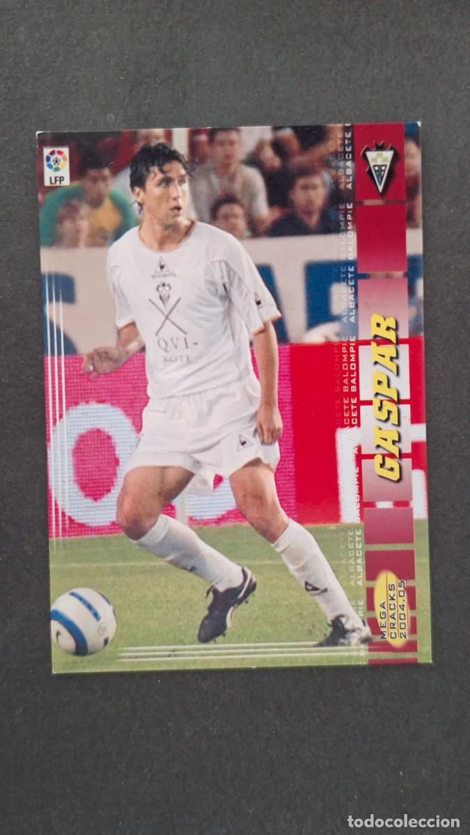 Cromos de F&uacute;tbol: L2 GASPAR ALBACETE BALOMPIE 467 NUEVO FICHAJE PANINI MEGACRACKS 2004 2005 04 05