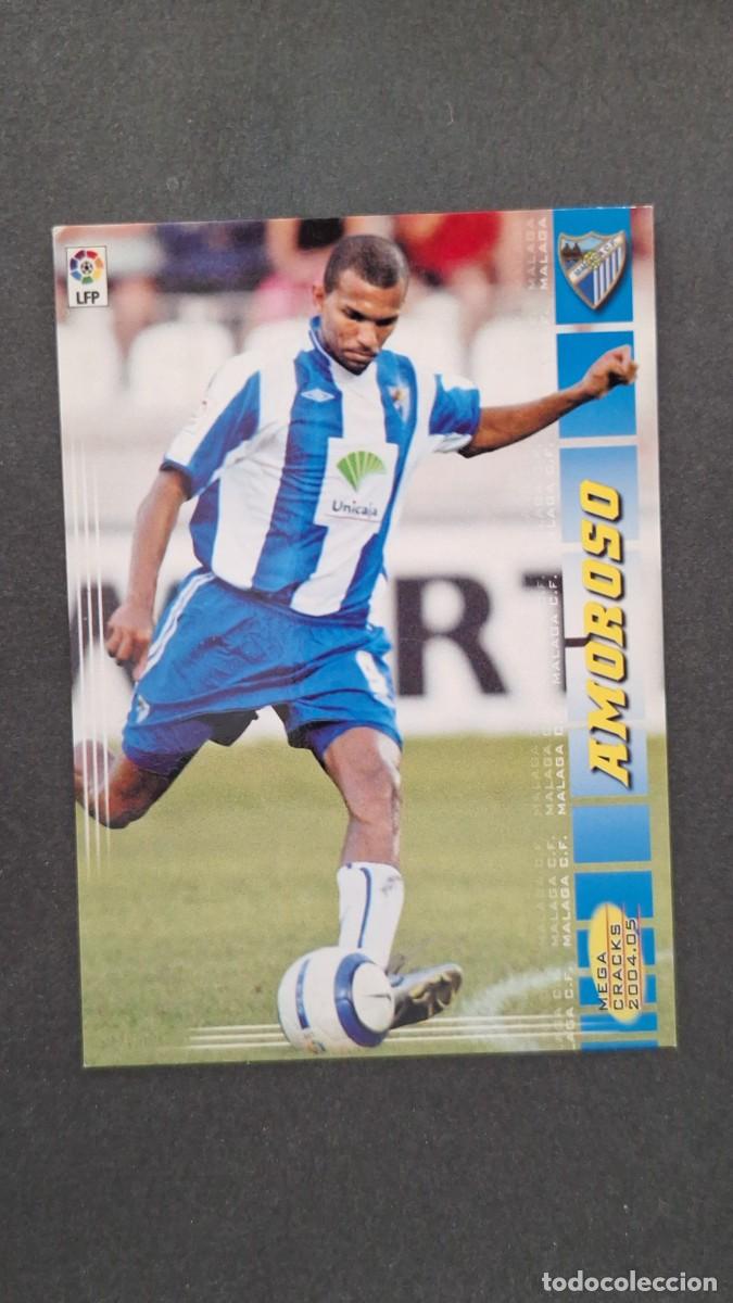 Cromos de F&uacute;tbol: L2 AMOROSO MALAGA C. F. 471 NUEVO FICHAJE PANINI MEGACRACKS 2004 2005 04 05