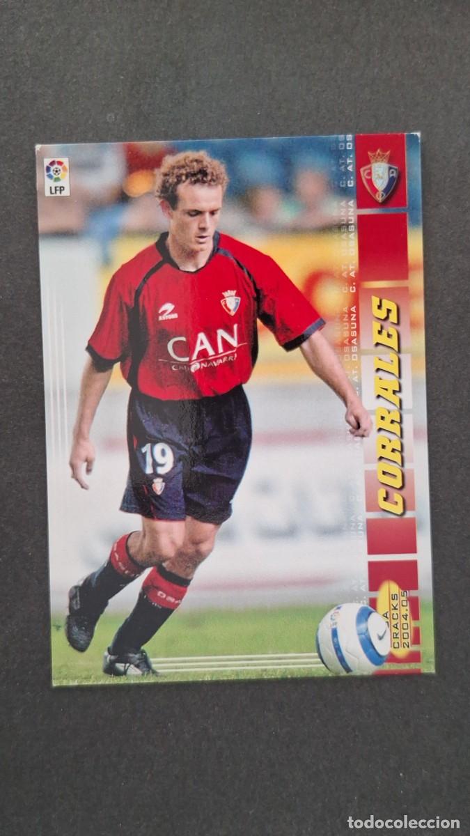 Cromos de F&uacute;tbol: L2 CORRALES C. A. OSASUNA 472 NUEVO FICHAJE PANINI MEGACRACKS 2004 2005 04 05