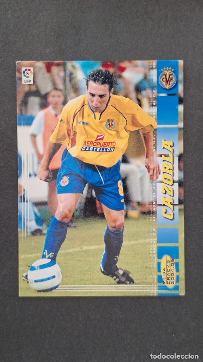 Cromos de F&uacute;tbol: L2 CAZORLA VILLARREAL C. F. 474 NUEVO FICHAJE PANINI MEGACRACKS 2004 2005 04 05