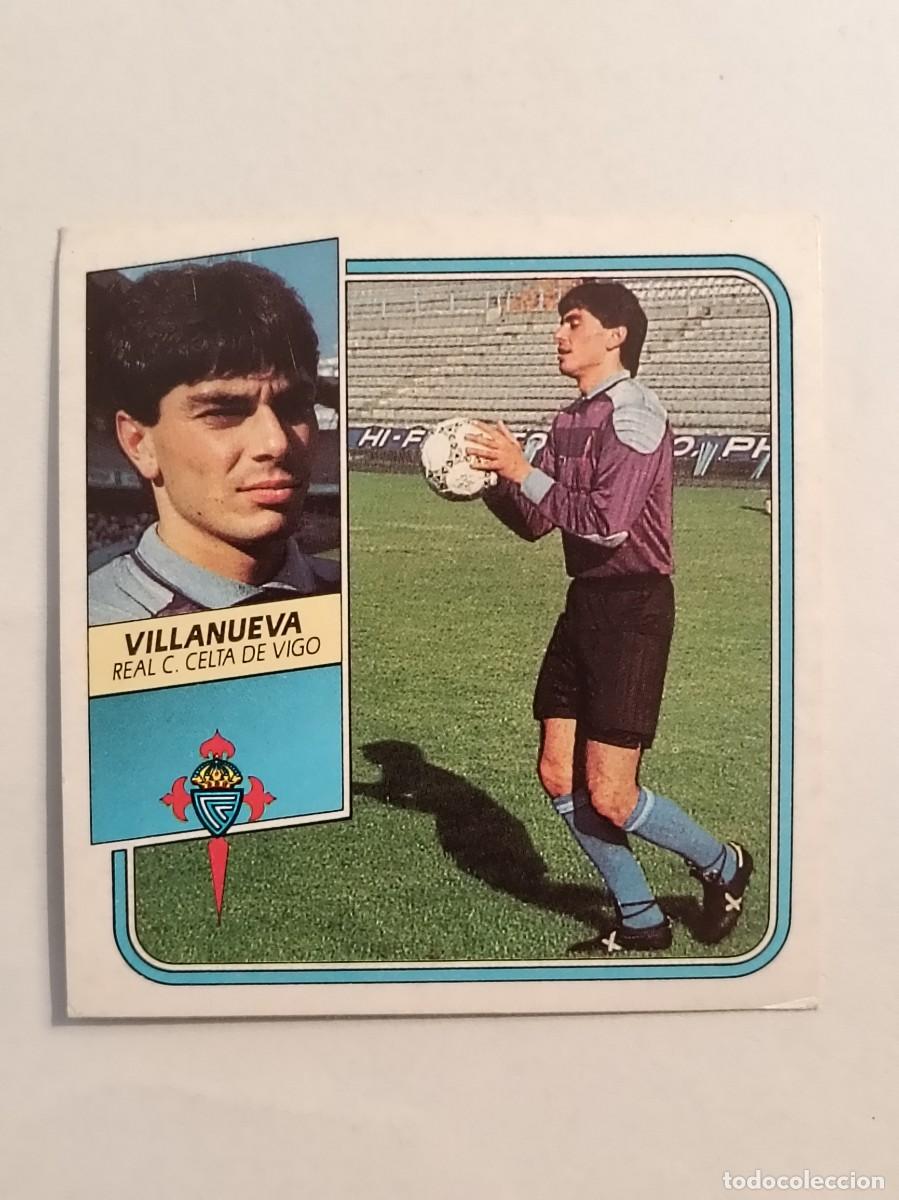 Cromos de F&uacute;tbol: VILLANUEVA CELTA VIGO LIGA 89/90 ESTE