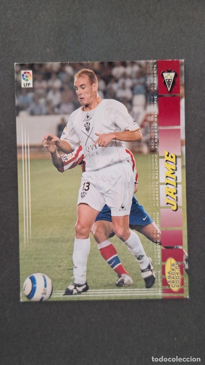 Cromos de F&uacute;tbol: L2 JAIME ALBACETE BALOMPIE 478 NUEVO FICHAJE PANINI MEGACRACKS 2004 2005 04 05