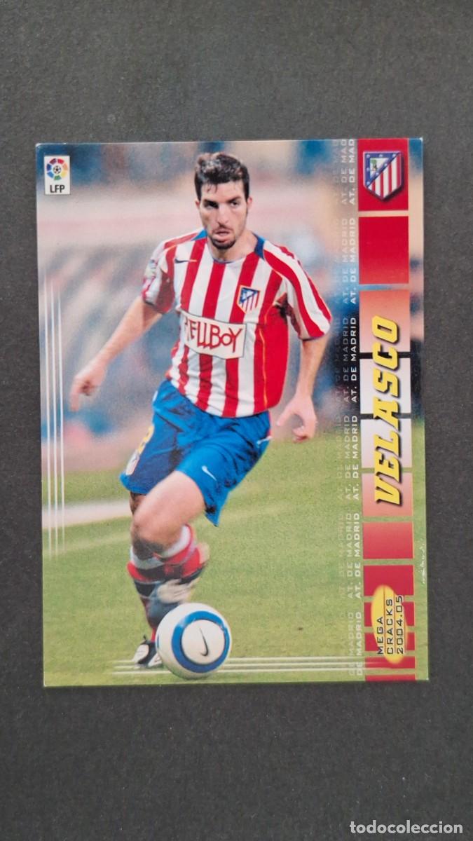 Cromos de F&uacute;tbol: L2 VELASCO ATLETICO DE MADRID 481 NUEVO FICHAJE PANINI MEGACRACKS 2004 2005 04 05