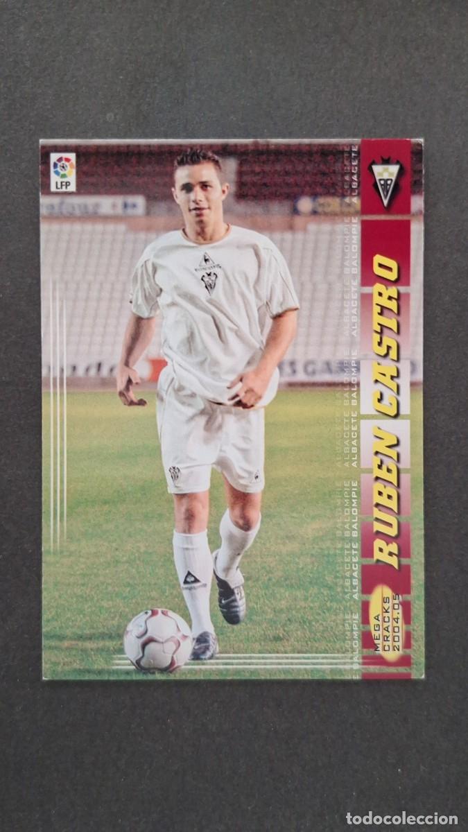 Cromos de F&uacute;tbol: L2 RUBEN CASTRO ALBACETE BALOMPIE 485 NUEVO FICHAJE PANINI MEGACRACKS 2004 2005 04 05