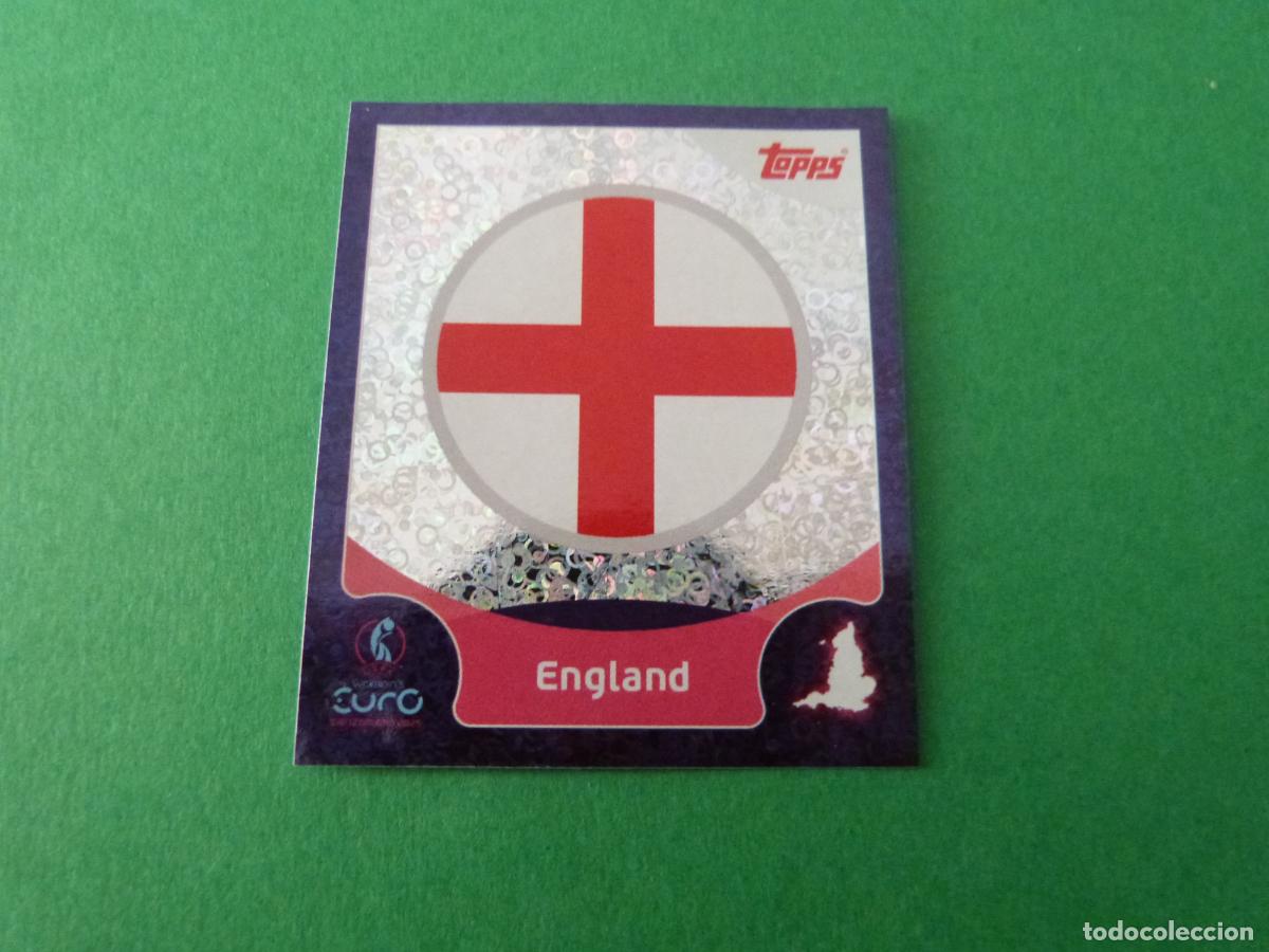 Cromos de F&uacute;tbol: CROMO FUTBOL ESCUDO INGLATERRA SIN PEGAR N&ordm; 10 EUROCOPA EURO FEMENINA SUIZA 2025 TOPPS