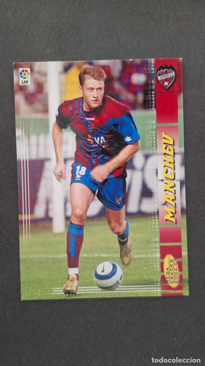 Cromos de F&uacute;tbol: L2 MANCHEV LEVANTE U. D. 490 NUEVO FICHAJE PANINI MEGACRACKS 2004 2005 04 05