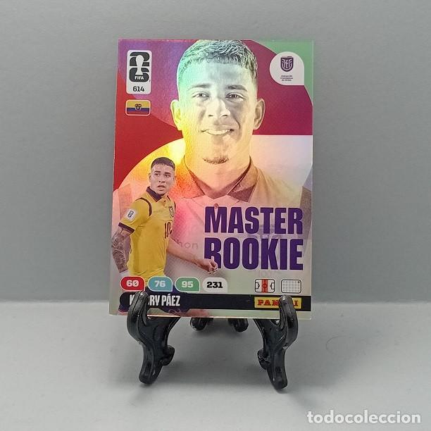 Cromos de F&uacute;tbol: 614 KENDRY P&Aacute;EZ ECUADOR CROMO FICHA CARD ADRENALYN XL PANINI FIFA WORLD CUP 2026 MASTER ROOKIE