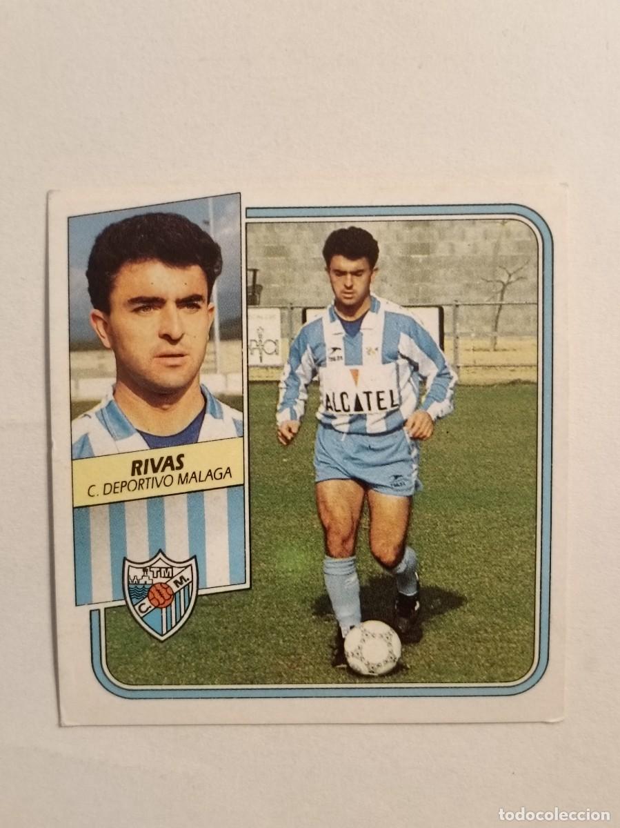 Cromos de F&uacute;tbol: RIVAS C.D. MALAGA LIGA 89/90 ESTE
