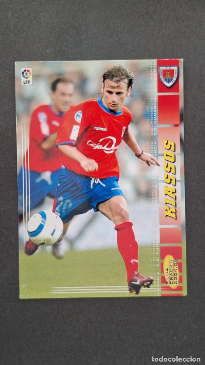 Cromos de F&uacute;tbol: L2 KIASSOS C. D. NUMANCIA 495 NUEVO FICHAJE PANINI MEGACRACKS 2004 2005 04 05