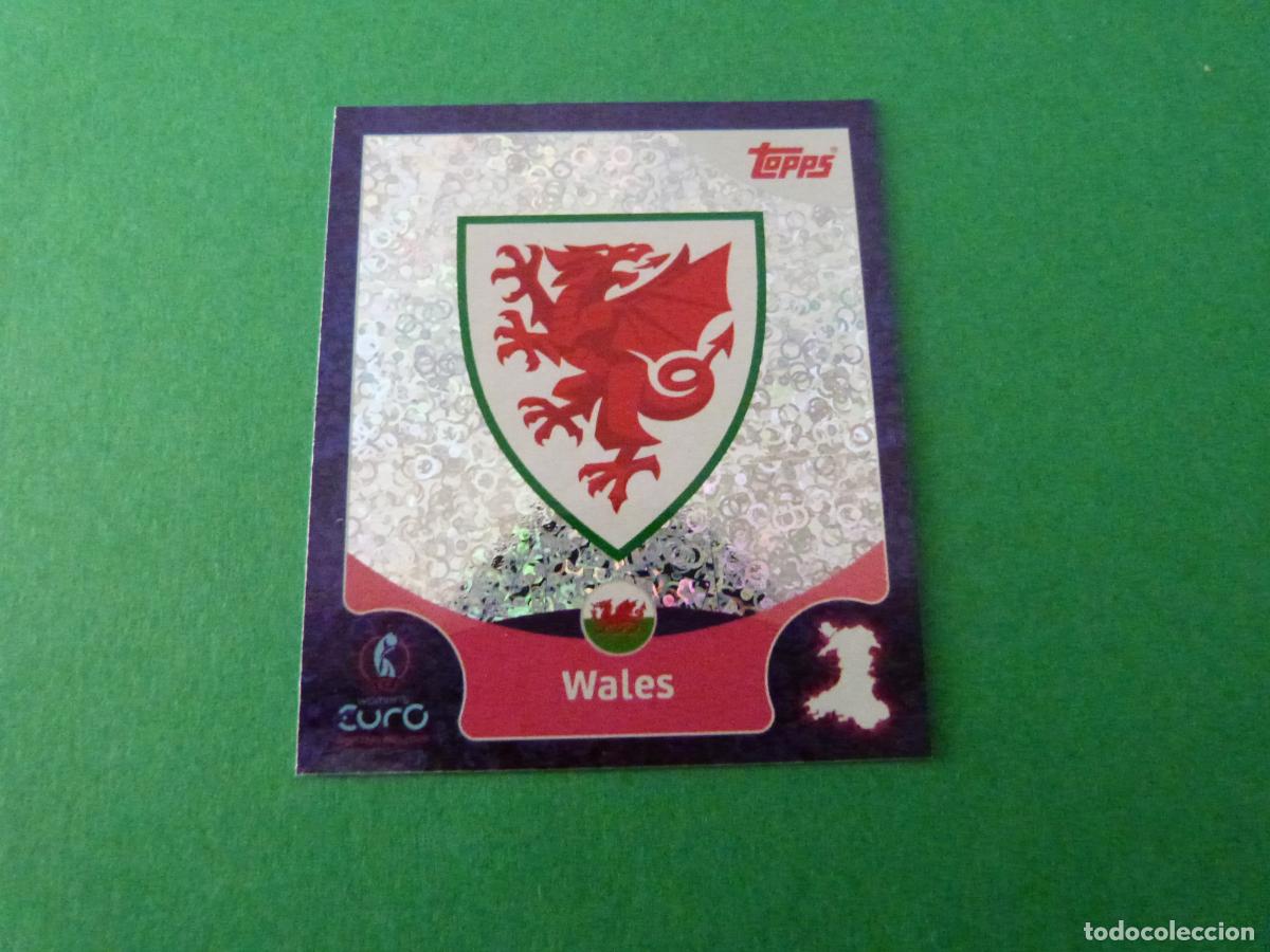 Cromos de F&uacute;tbol: CROMO FUTBOL ESCUDO GALES SIN PEGAR N&ordm; 20 EUROCOPA EURO FEMENINA SUIZA 2025 TOPPS