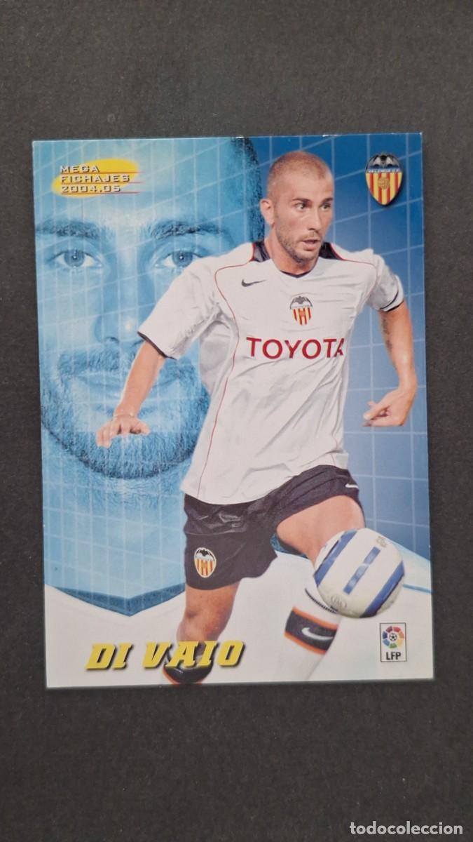 Cromos de F&uacute;tbol: L2 DI VAIO VALENCIA C. F. 498 MEGA FICHAJE PANINI MEGACRACKS 2004 2005 04 05