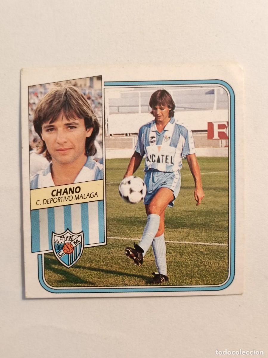 Cromos de F&uacute;tbol: CHANO C.D. MALAGA LIGA 89/90 ESTE