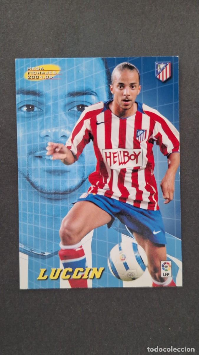 Fu&szlig;ball-Sticker: L2 LUCCIN ATLETICO DE MADRID 501 MEGA FICHAJE PANINI MEGACRACKS 2004 2005 04 05