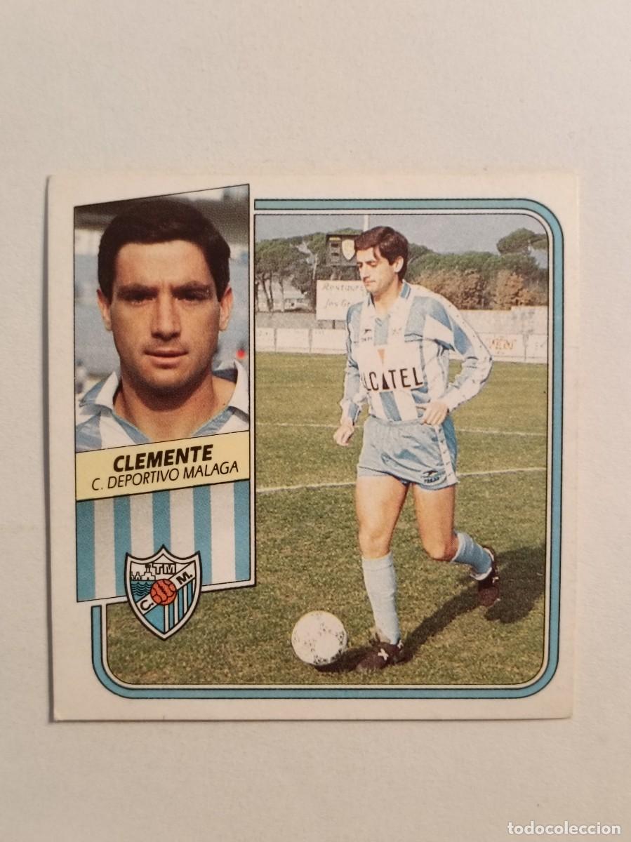 Fu&szlig;ball-Sticker: CLEMENTE C.D. MALAGA LIGA 89/90 ESTE