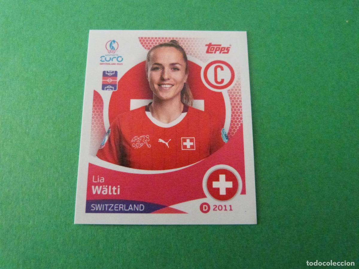 Cromos de Futebol: CROMO FUTBOL W&Auml;LTI SUIZA SIN PEGAR N&ordm; 30 EUROCOPA EURO FEMENINA SUIZA 2025 TOPPS